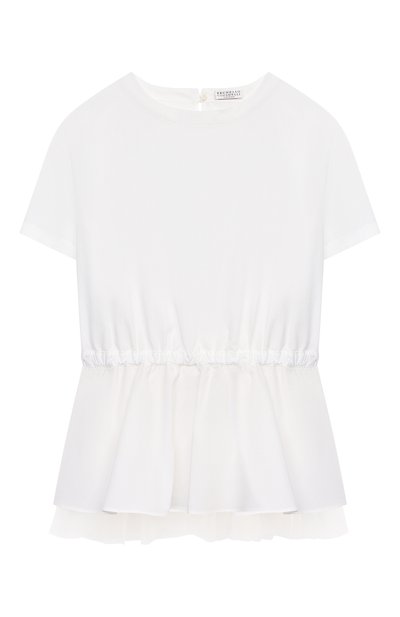 Хлопковый топ BRUNELLO CUCINELLI, арт. BH127T008C, фото 1