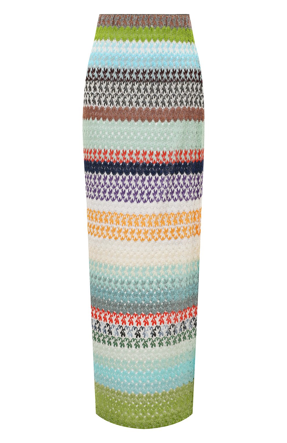 Юбка из вискозы MISSONI разноцветного цвета по цене 83400 руб., арт. MS22SH03-BR00HJ/SM89U, фото 1 Юбка из вискозы MISSONI, арт. MS22SH03-BR00HJ/SM89U, фото 1