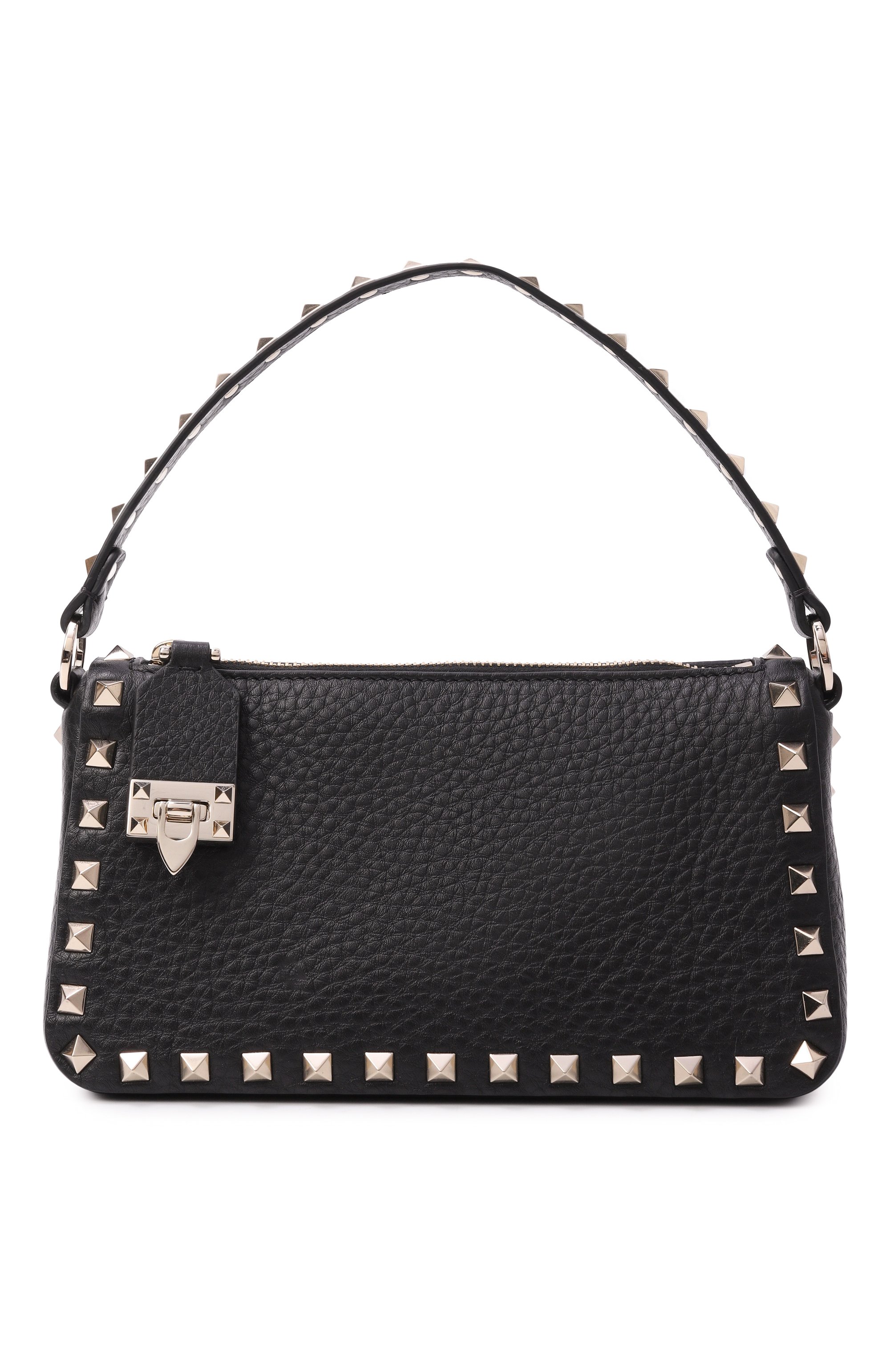 Сумка rockstud small VALENTINO черного цвета по цене 167500 руб., арт. 8W2B0J47/VSF, фото 1 Сумка rockstud small VALENTINO, арт. 8W2B0J47/VSF, фото 1