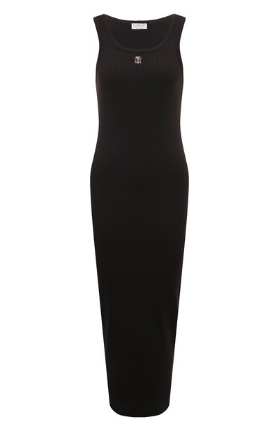 Женское хлопковое платье BRUNELLO CUCINELLI, арт. ML171B1310