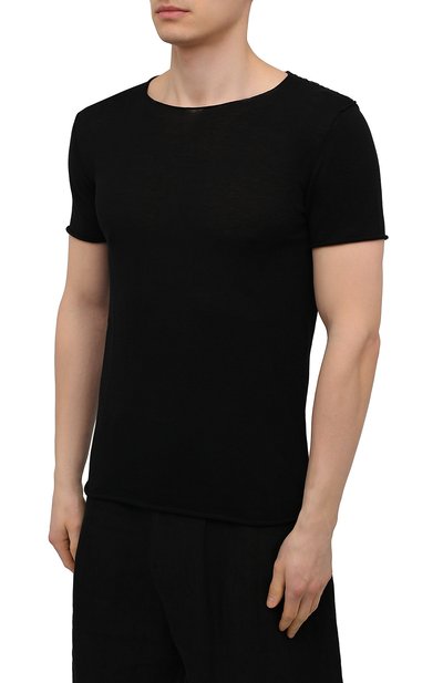 Хлопковая футболка ISABEL BENENATO, арт. UK03S21, фото 3