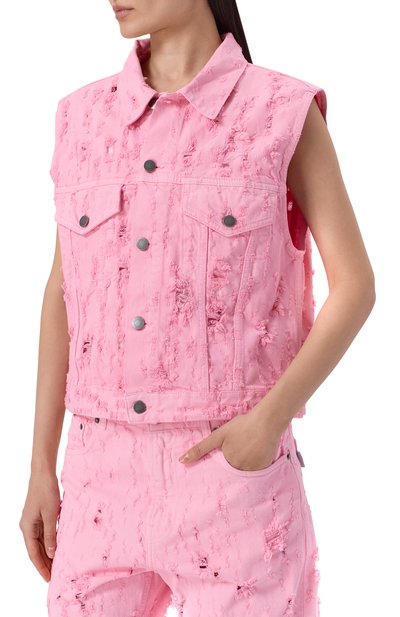 Джинсовый жилет ryder HAIKURE, арт. HEW09127GF180PXD/RYDER BULL DESTR0Y, фото 3