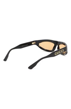 Женские солнцезащитные очки GUCCI черного цвета, арт. GG1062S/683715 J1691 | Фото 4 (Региональные ограничения белый список (Axapta Mercury): Не проставлено; Нос: Не проставлено; Материал: Пластик; Тип очков: С/з; Оптика Гендер: оптика-женское; Очки форма: Узкие)