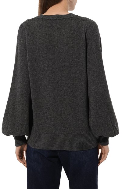 Свитер из шерсти и кашемира EMPORIO ARMANI серого цвета по цене 45650 руб., арт. 6D2MT5/2M26Z, фото 4 Свитер из шерсти и кашемира EMPORIO ARMANI, арт. 6D2MT5/2M26Z, фото 4