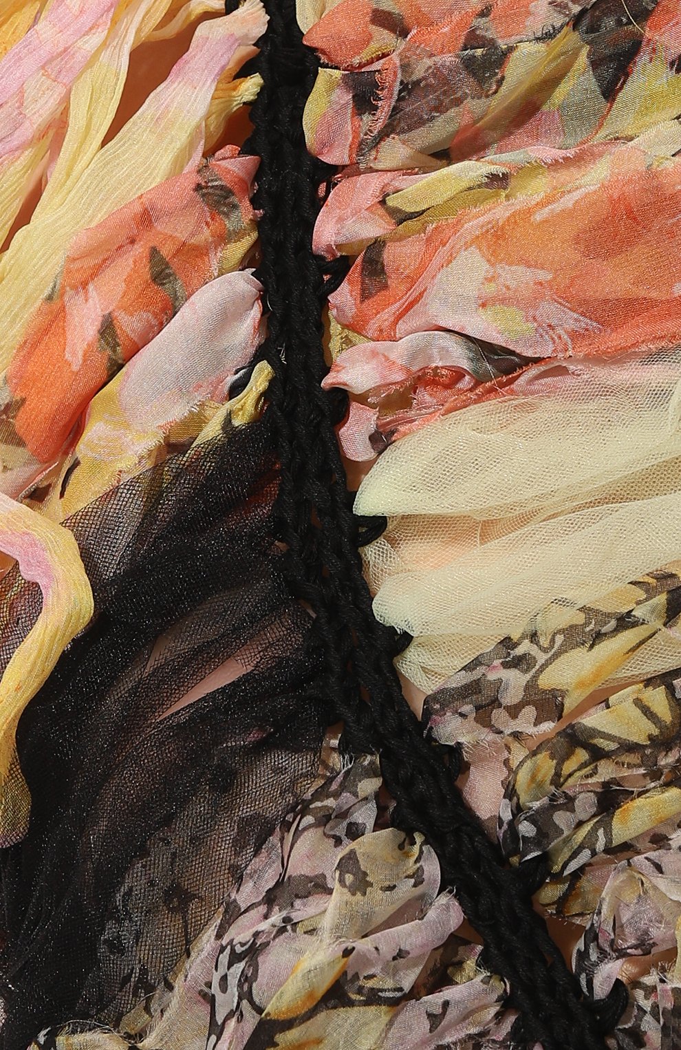 Топ из шелка и хлопка DRIES VAN NOTEN, арт. 231-011241-6718, фото 5