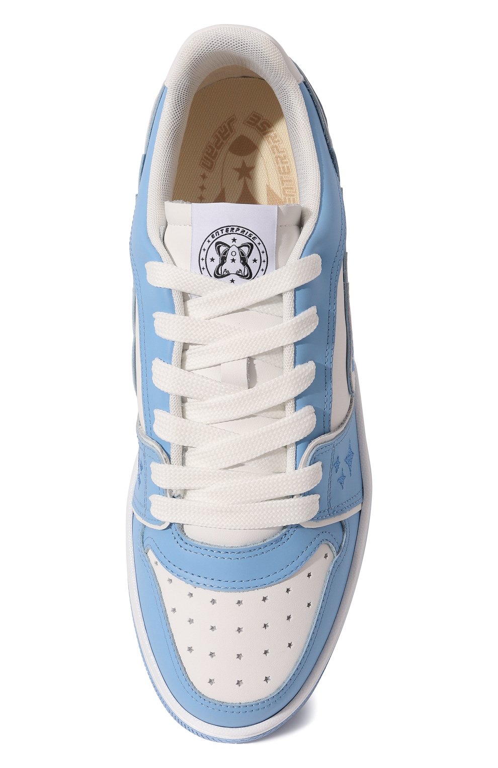 Кожаные кеды ENTERPRISE JAPAN, арт. BB3001/P0102/S3039, фото 6