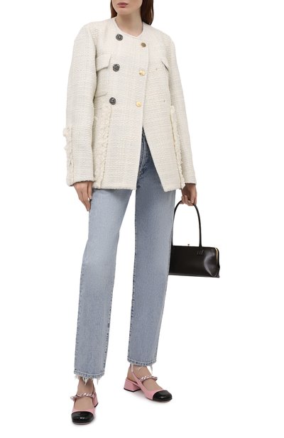 Кожаные туфли MIU MIU, арт. 5I460D/ZHV, фото 2