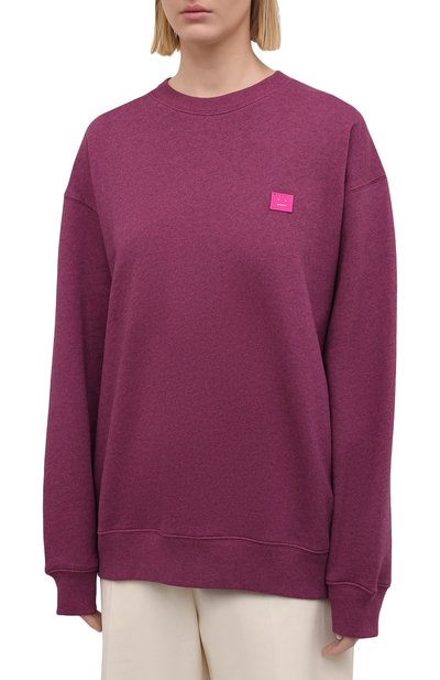 Хлопковый свитшот ACNE STUDIOS, арт. CI0054/W, фото 3
