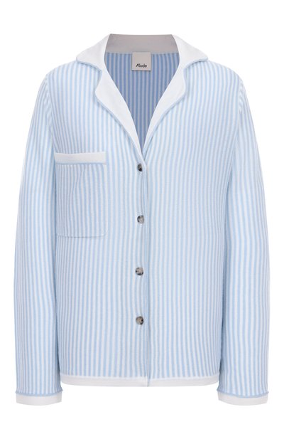 Женская рубашка из шерсти и кашемира ALLUDE, арт. 255/17750