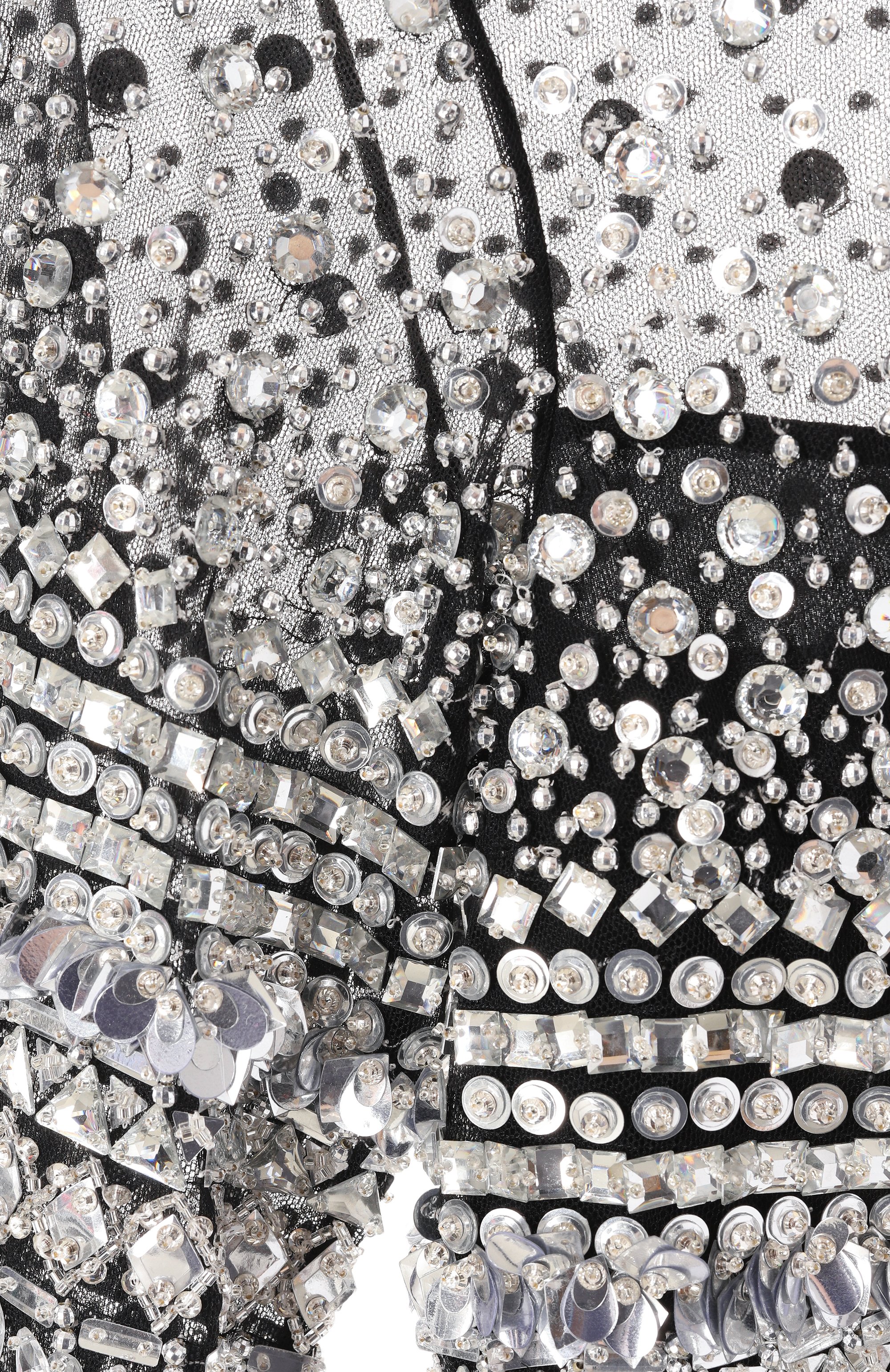 Топ с отделкой стразами ZUHAIR MURAD черного цвета по цене 596000 руб., арт. RTP25044/EMSQ001, фото 6 Топ с отделкой стразами ZUHAIR MURAD, арт. RTP25044/EMSQ001, фото 6