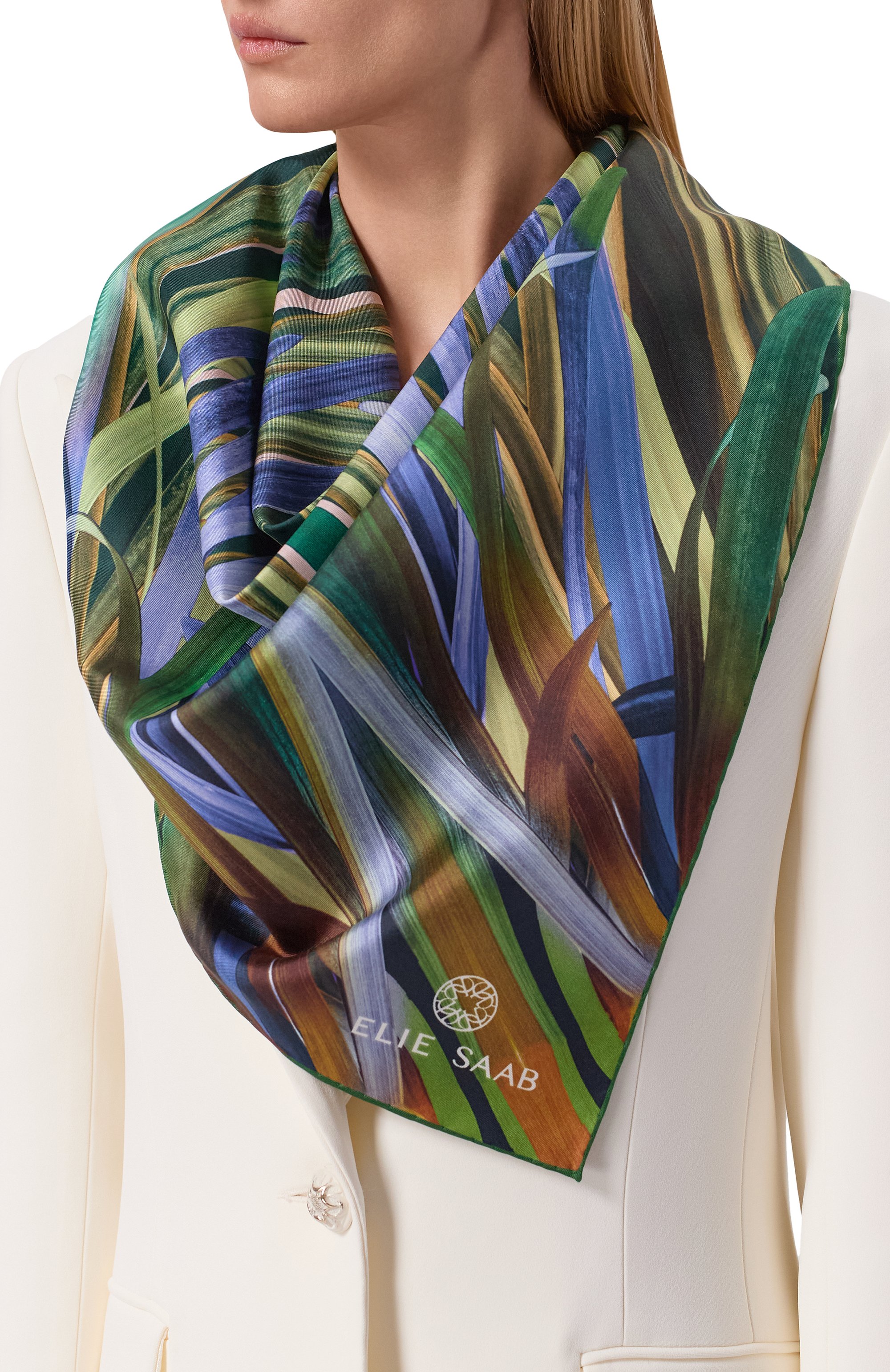 Шелковый платок ELIE SAAB, арт. 710009236, фото 2