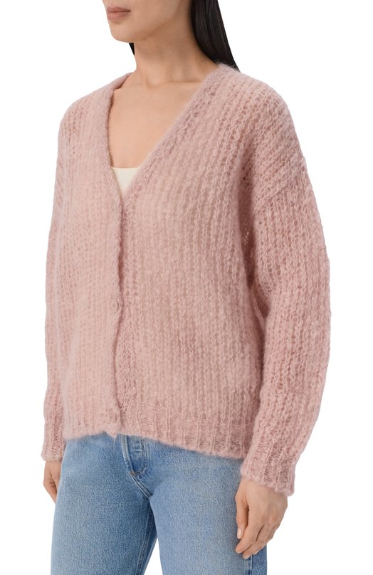 Шерстяной кардиган Weekend Max Mara WKDDANZA Бежевый  WKDDANZA Фото 3