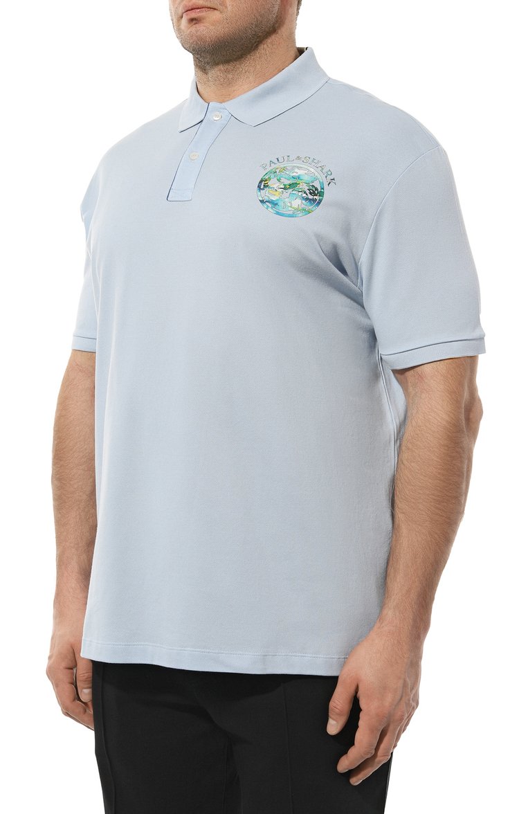 Хлопковое поло PAUL&SHARK, арт. 24411352/3XL-6XL, фото 1
