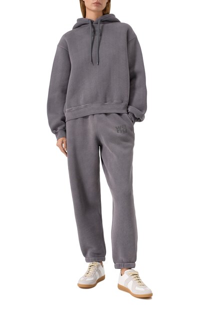 Хлопковые джоггеры ALEXANDERWANG.T, арт. 4CC3244403, фото 2