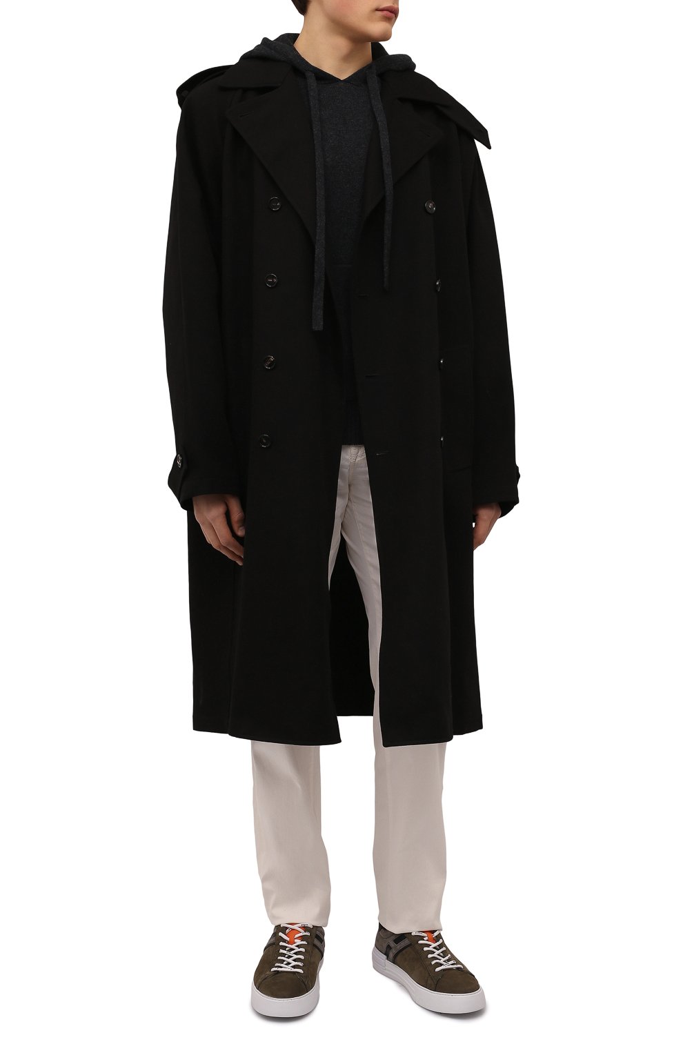 Кожаные кеды HOGAN, арт. HXM5260CW00R3G, фото 2