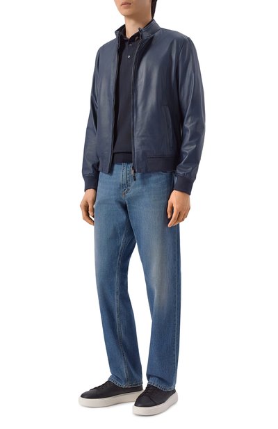 Двусторонний кожаный бомбер GIMO'S, арт. 6S20.1.090.62R/112, фото 2