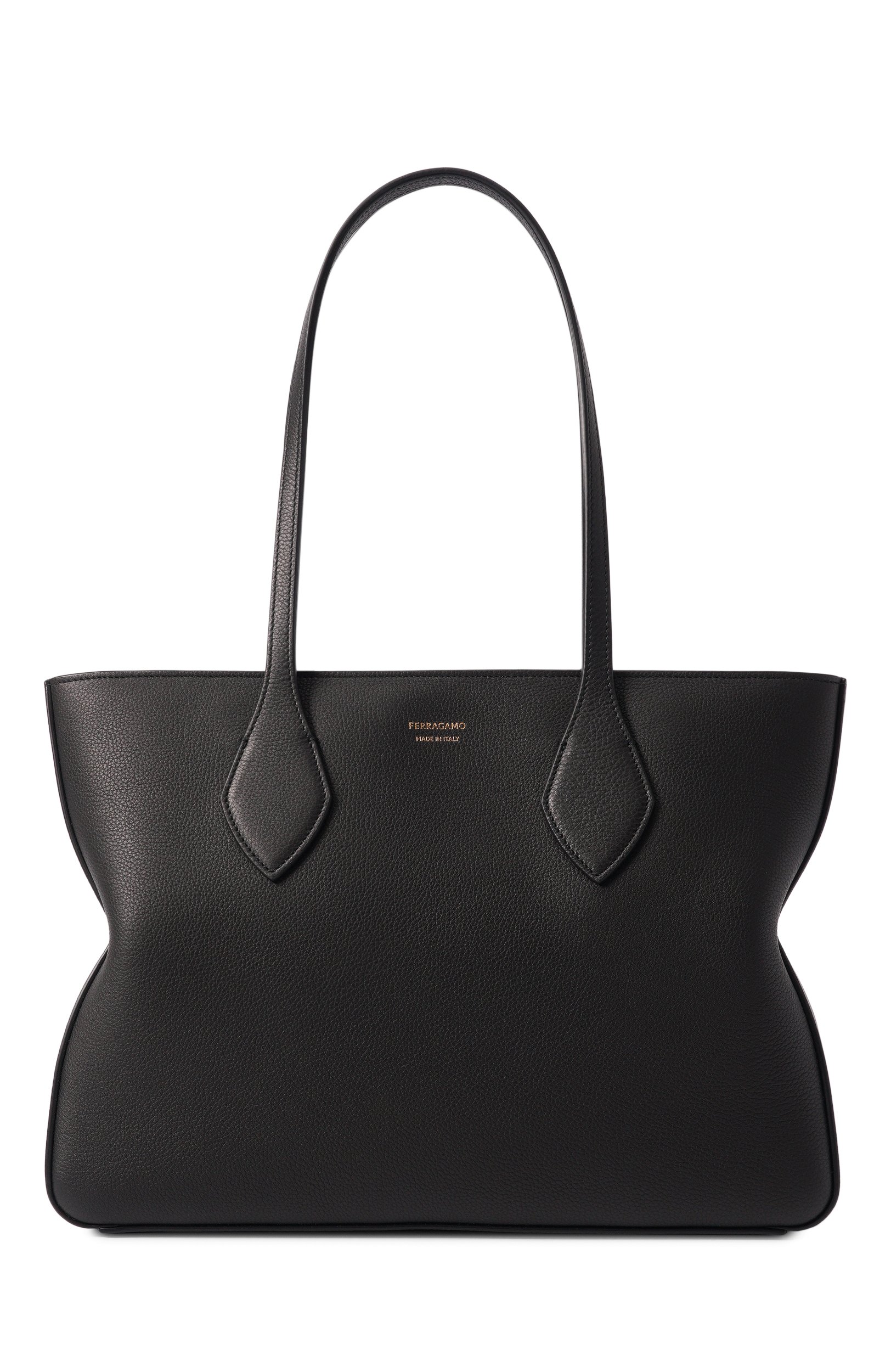 Сумка FERRAGAMO черного цвета по цене 199500 руб., арт. 219861/779343, фото 1 Сумка FERRAGAMO, арт. 219861/779343, фото 1