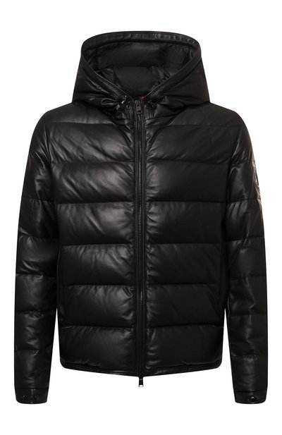 Кожаный пуховик gebroulaz MONCLER, арт. G2-091-1A001-01-50118, фото 1