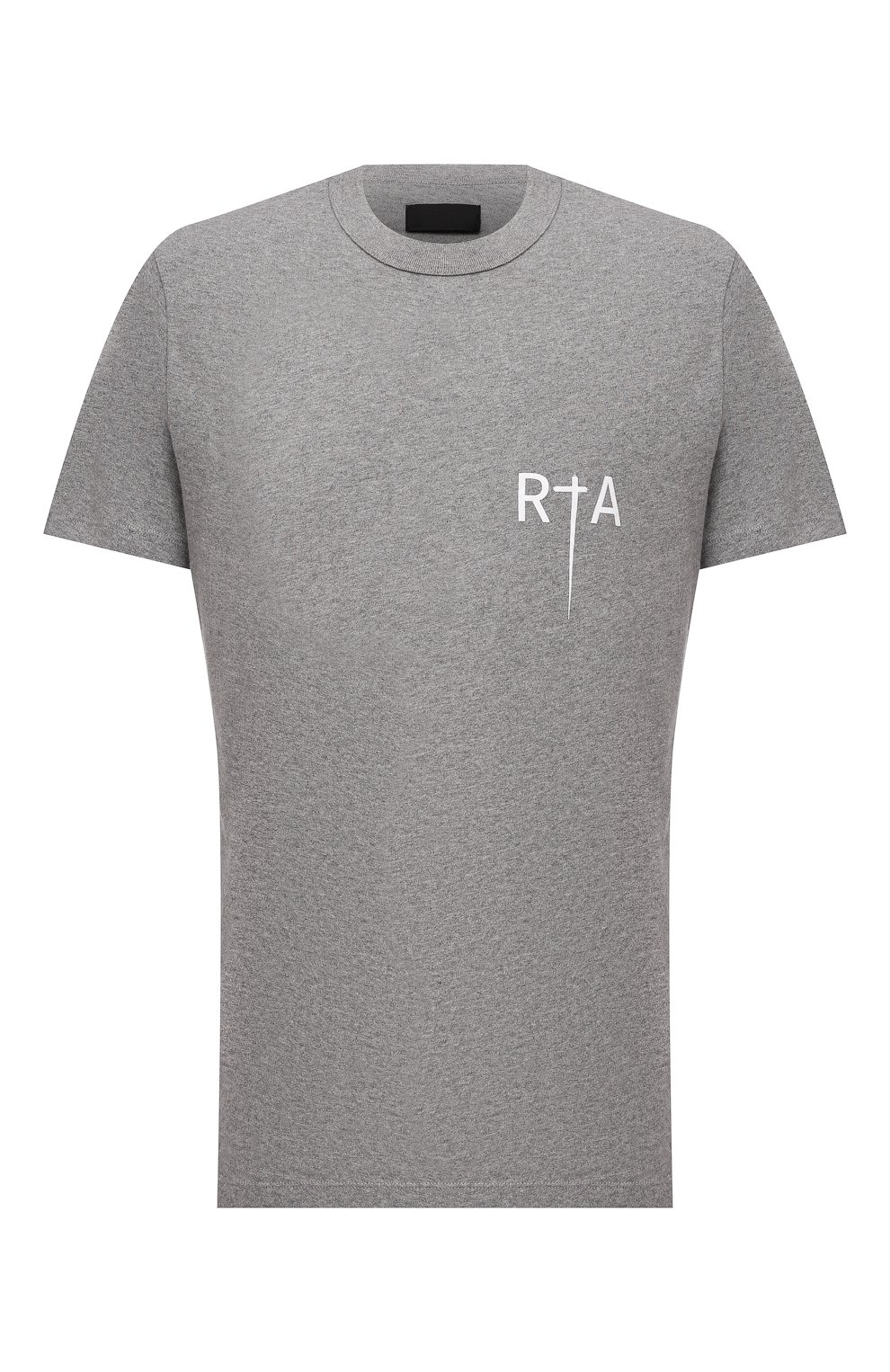Хлопковая футболка RTA, арт. MF21-A455-7166GRYGR, фото 1