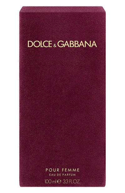Парфюмерная вода pour femme (100ml) DOLCE & GABBANA, арт. 3423473020639, фото 3