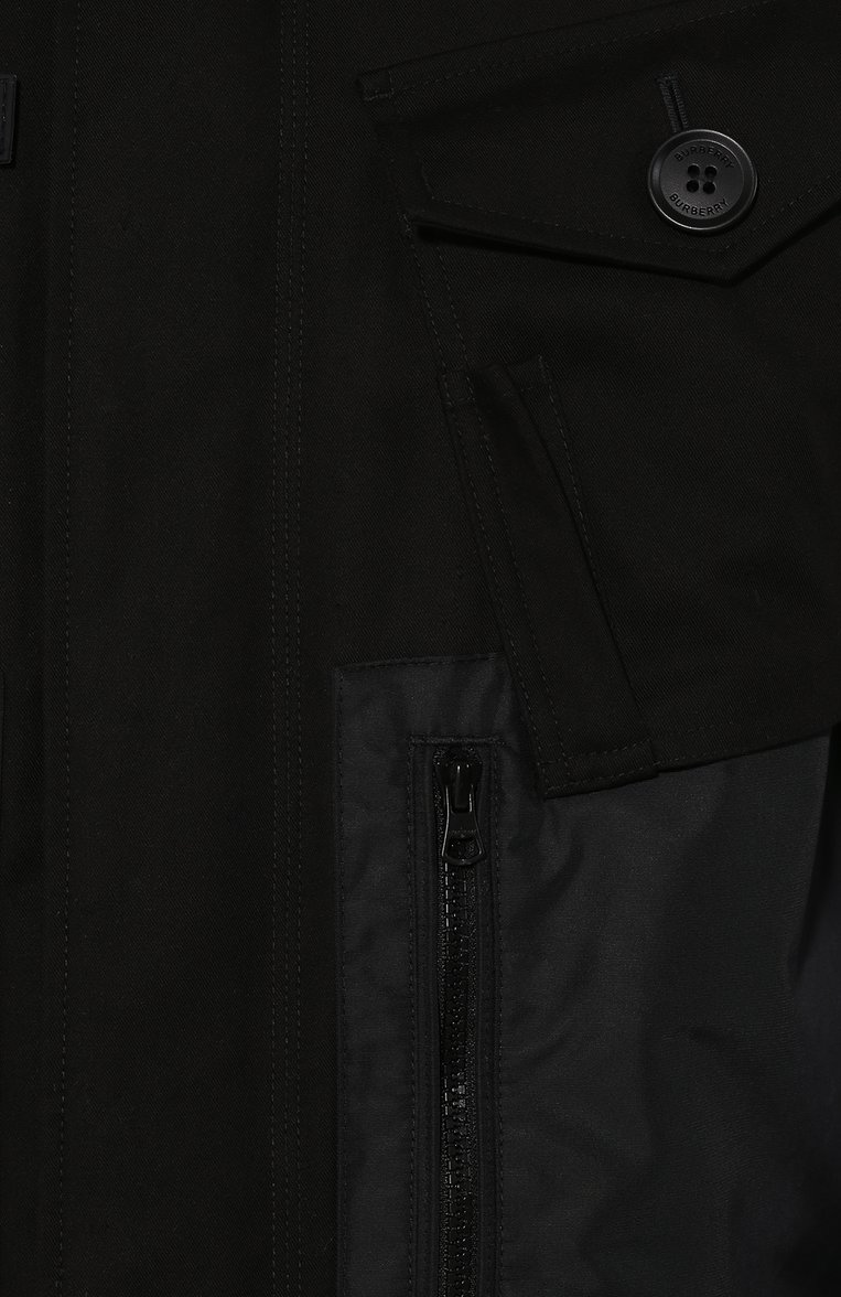 Хлопковая куртка BURBERRY, арт. 8024954, фото 5