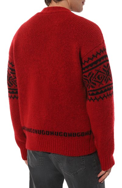 Шерстяной свитер HUGO, арт. 50481848, фото 4