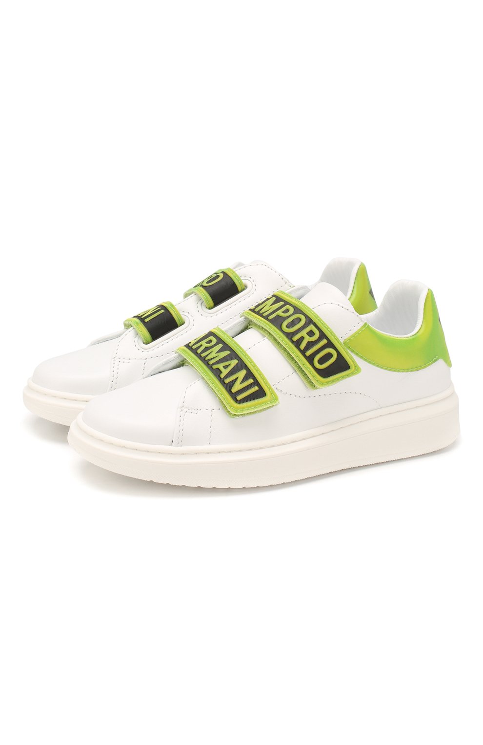 Кожаные кеды EMPORIO ARMANI, арт. XYX007/X0I33/35-40, фото 1