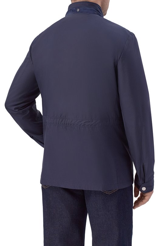 Шелковая куртка Stefano Ricci MDJ6200260/4934 Синий  MDJ6200260/4934 Фото 4