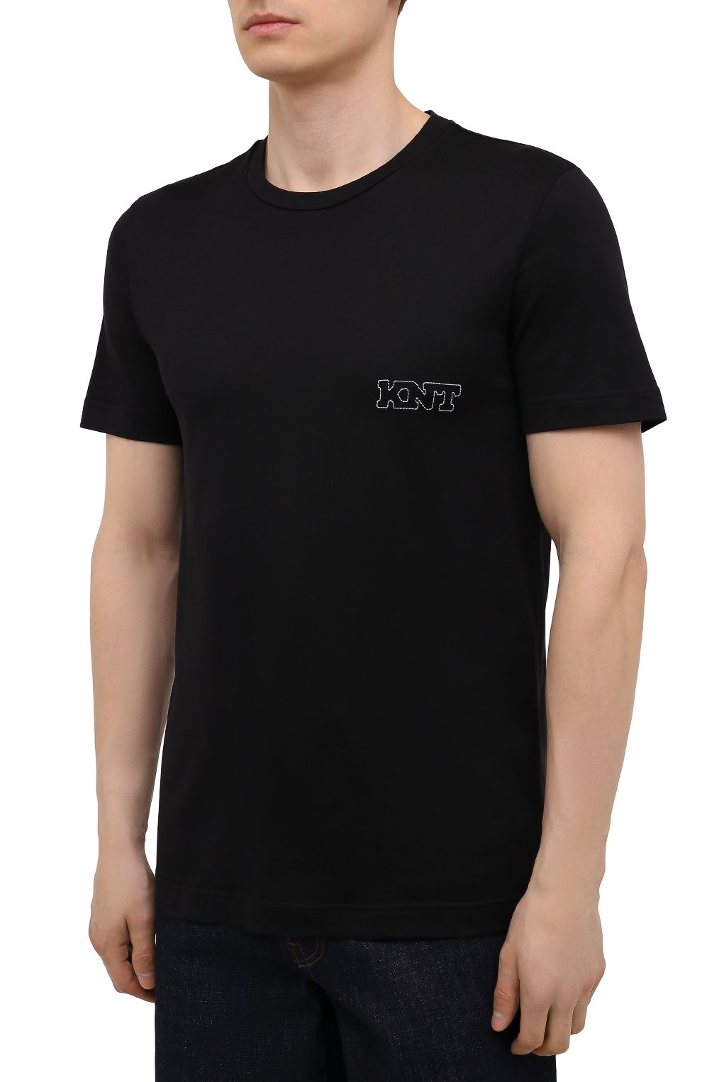 Хлопковая футболка KITON, арт. UMM0171, фото 3
