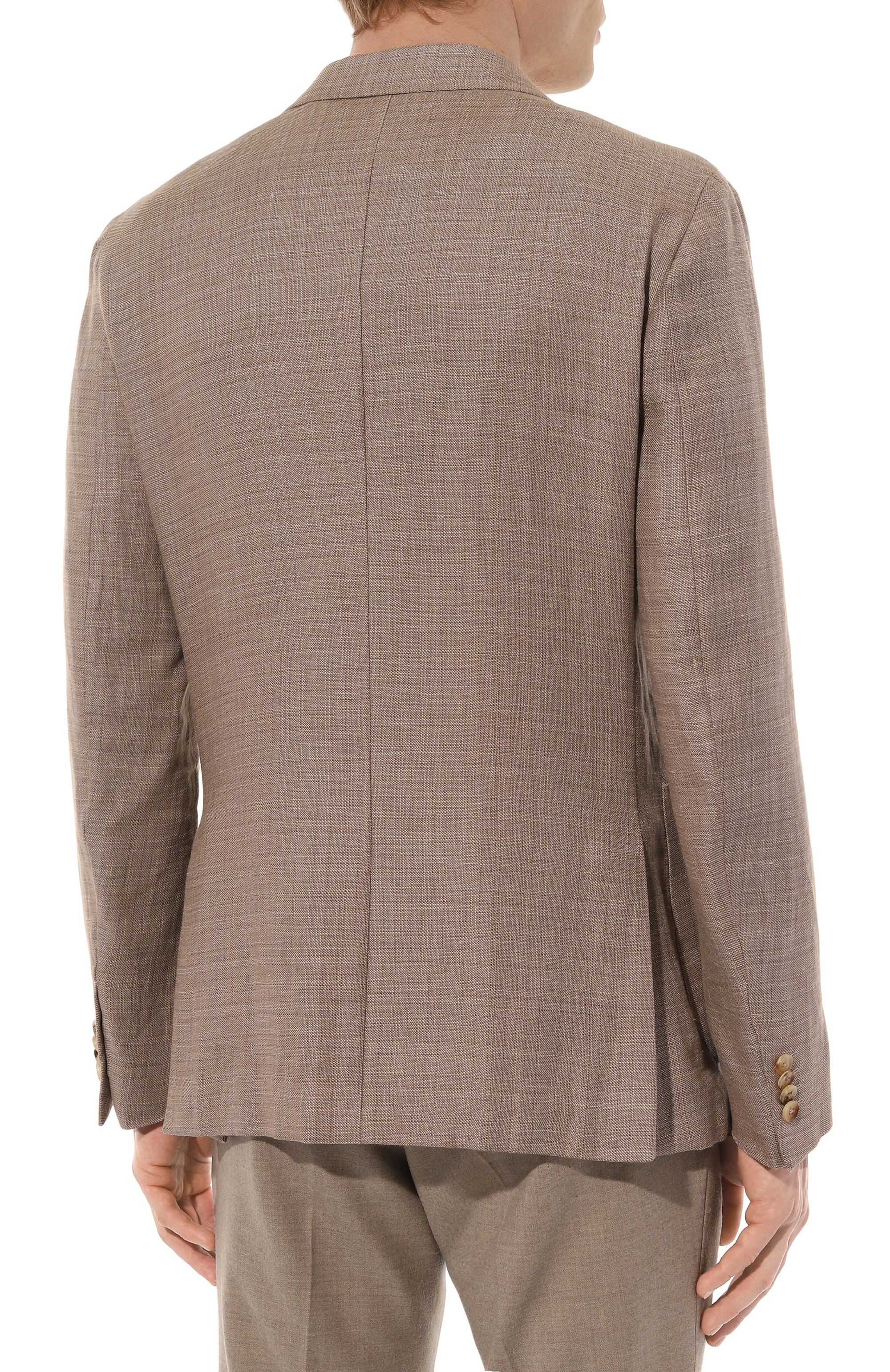 Пиджак изо льна и шерсти ZEGNA, арт. 549711A5/1D7SG0, фото 6