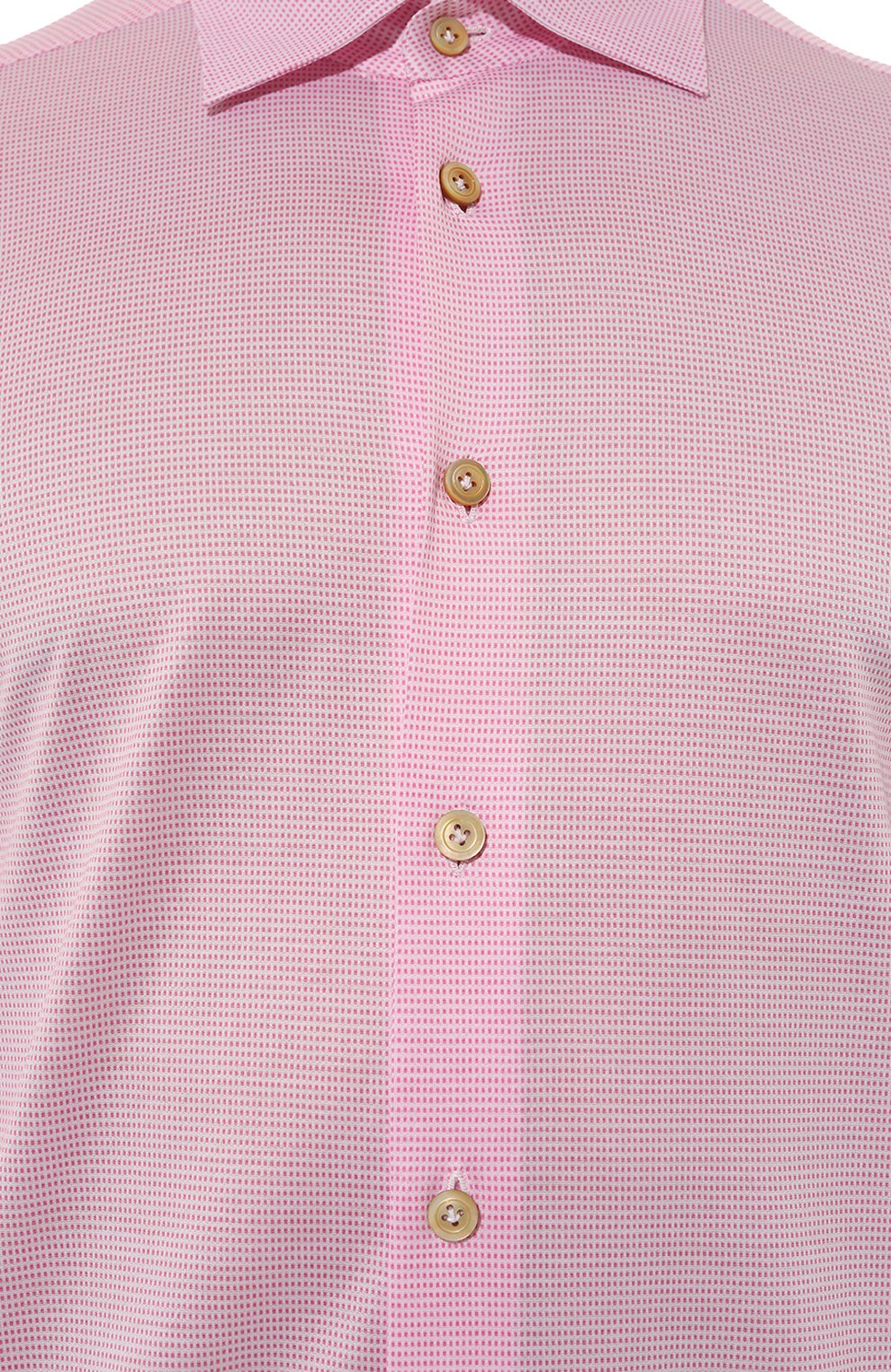 Хлопковая рубашка KITON, арт. UCIH06381, фото 5