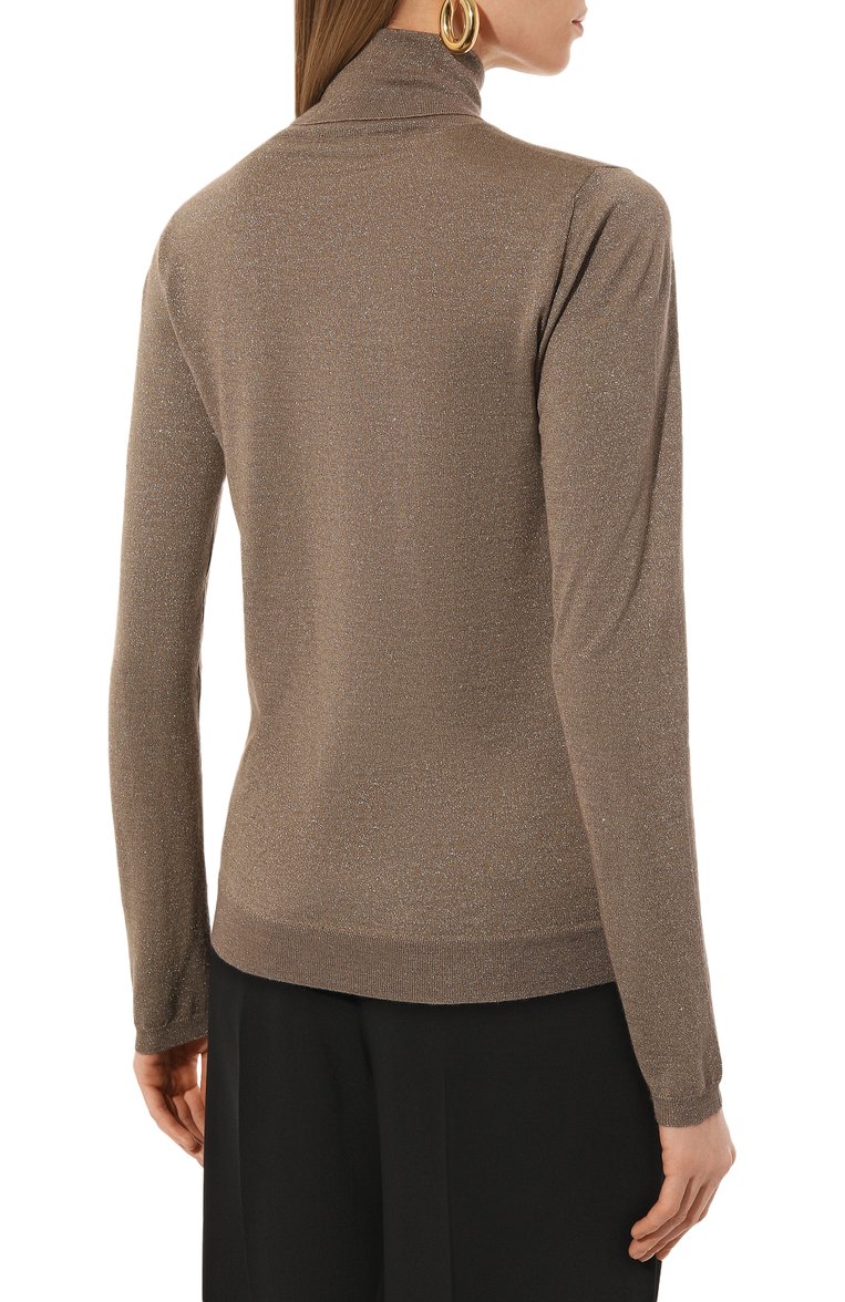 Водолазка из кашемира и шелка BRUNELLO CUCINELLI, арт. M41800063, фото 4