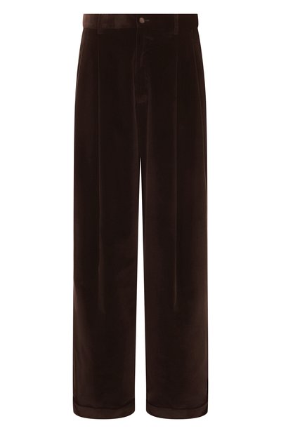 Мужские бархатные брюки DOLCE & GABBANA, арт. GP0N5T/FUVG7