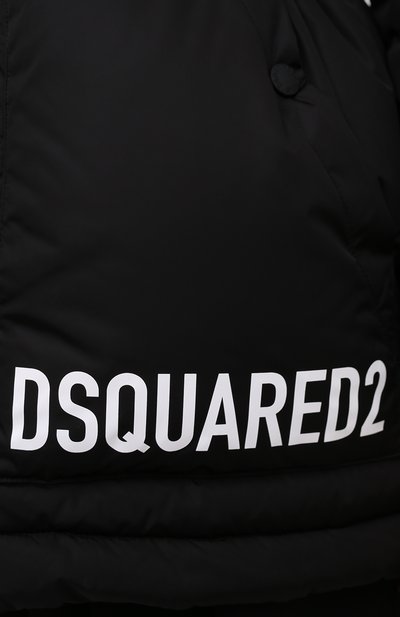 Комплект из куртки и жилета DSQUARED2 черного цвета по цене 107500 руб., арт. S72AM0873/S53355, фото 5 Комплект из куртки и жилета DSQUARED2, арт. S72AM0873/S53355, фото 5