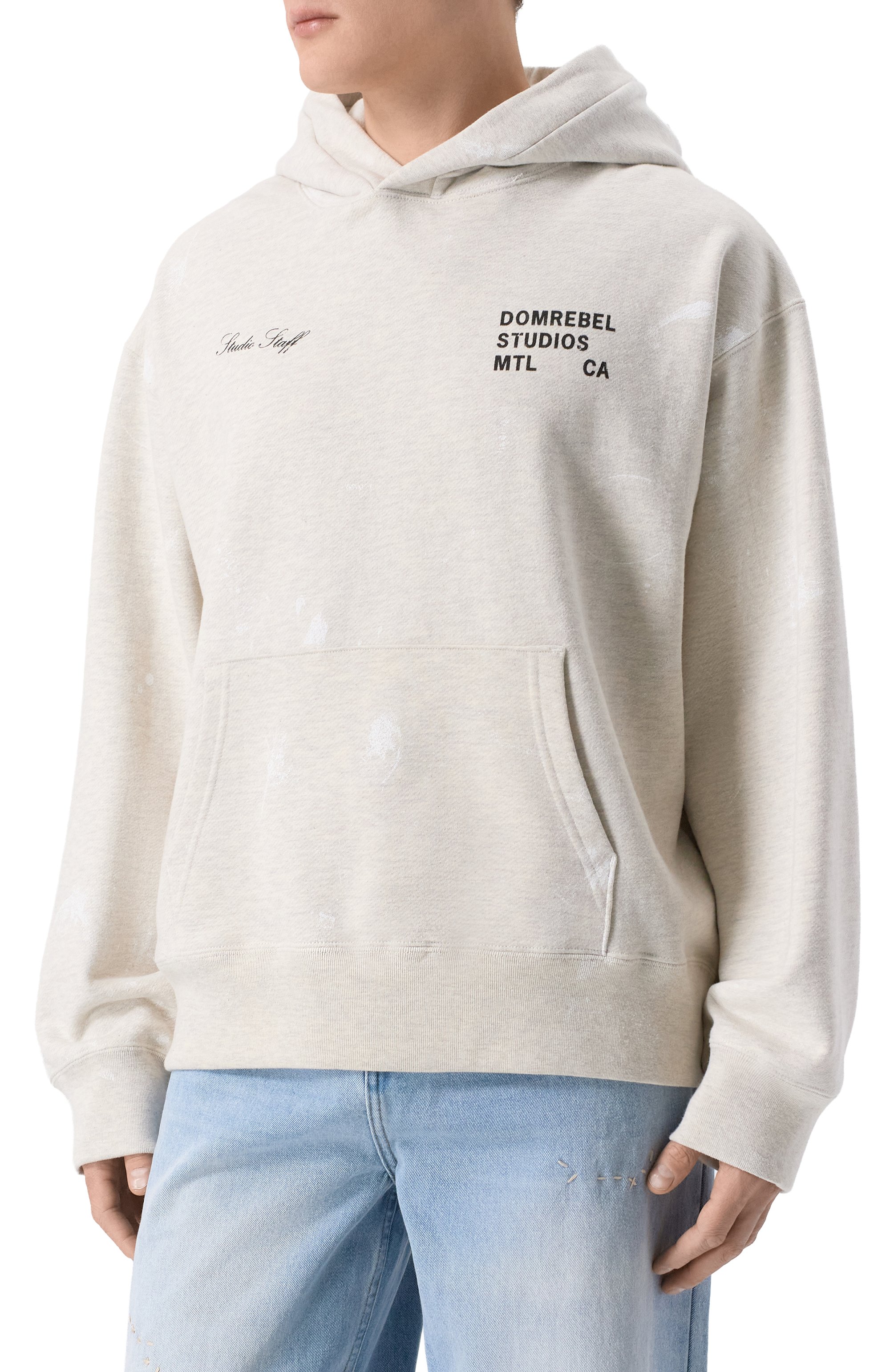 Хлопковое худи DOMREBEL, арт. M STAFF/PULL0VER H00DIE, фото 3