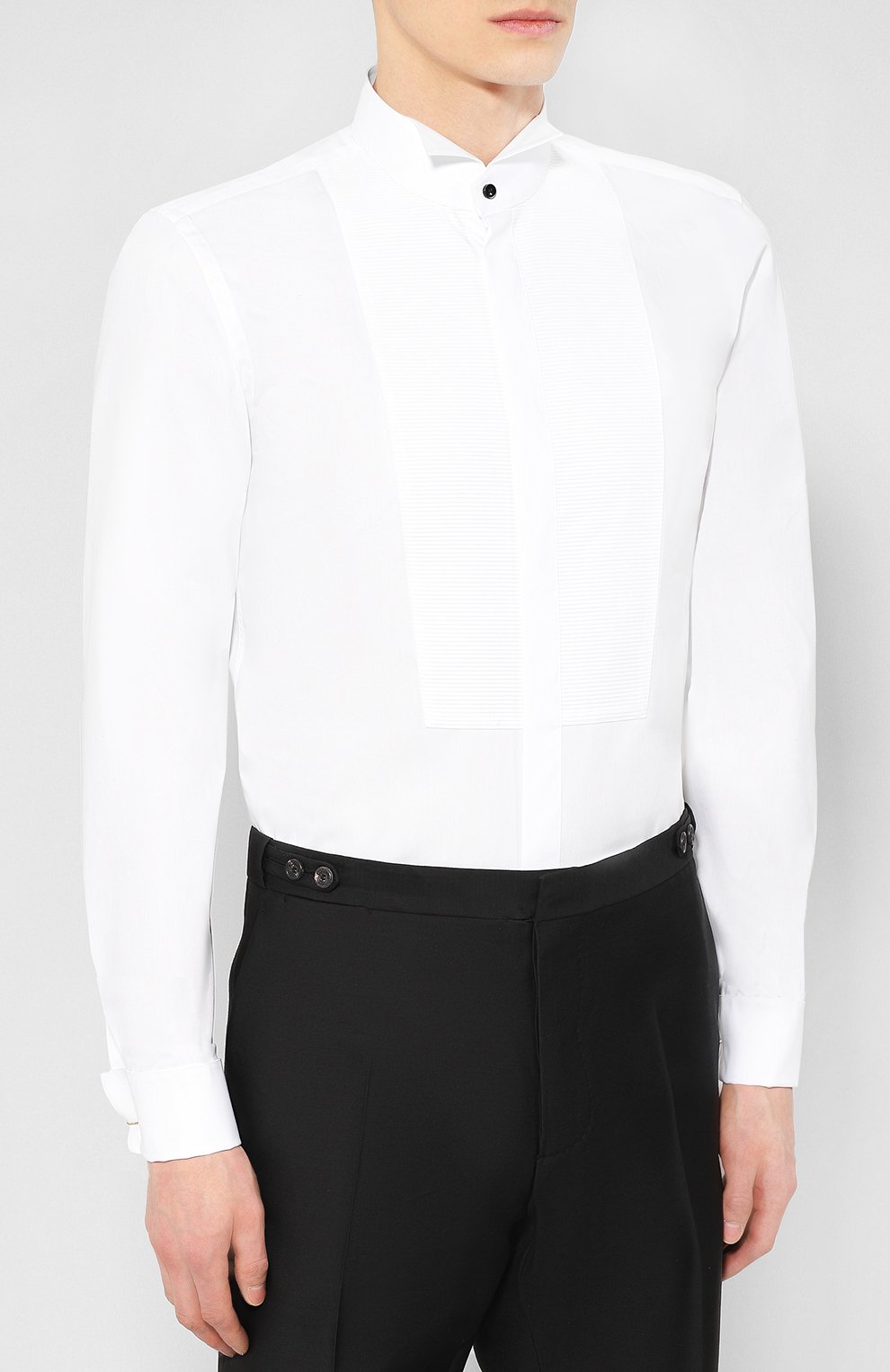 Хлопковая  сорочка с воротником бабочка BOSS, арт. 50399365, фото 3