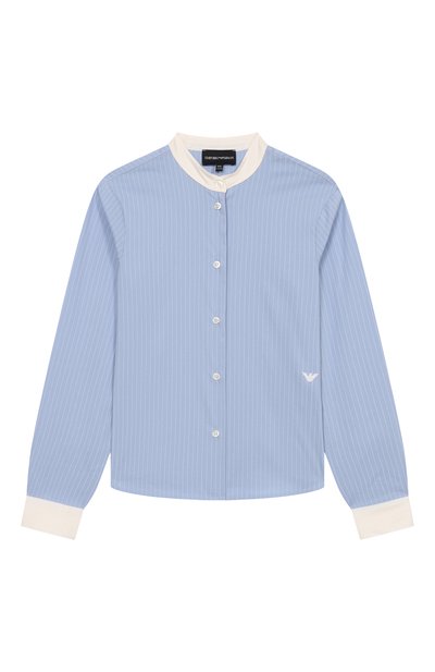 Хлопковая рубашка EMPORIO ARMANI, арт. EG000411/AF16569