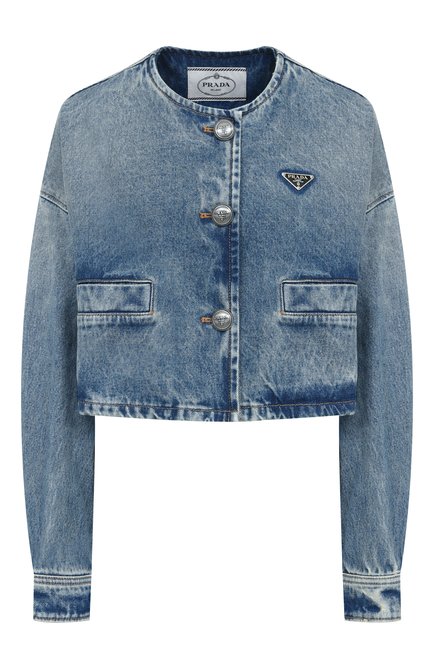Женская джинсовая куртка PRADA, арт. GFB297/1200