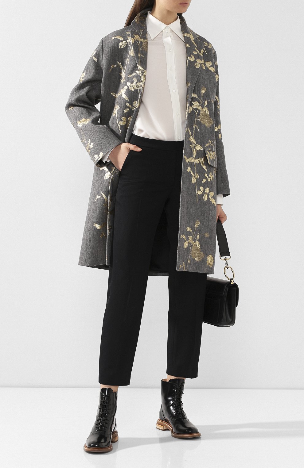 Кожаные ботинки GABRIELA HEARST, арт. 1198130 SZ001, фото 2