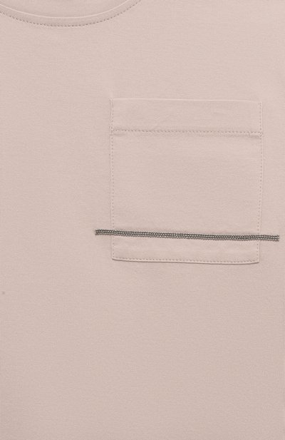 Хлопковая футболка BRUNELLO CUCINELLI, арт. B0T81T287A, фото 3