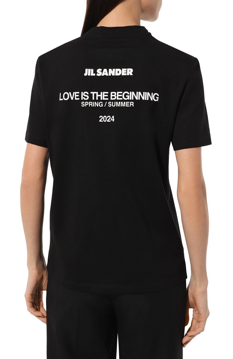 Хлопк овая футболка JIL SANDER, арт. J03GC0129/J46219, фото 4