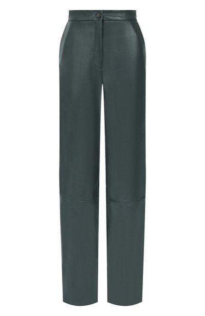 Женские кожаные брюки KITON, арт. D58171K0541F06