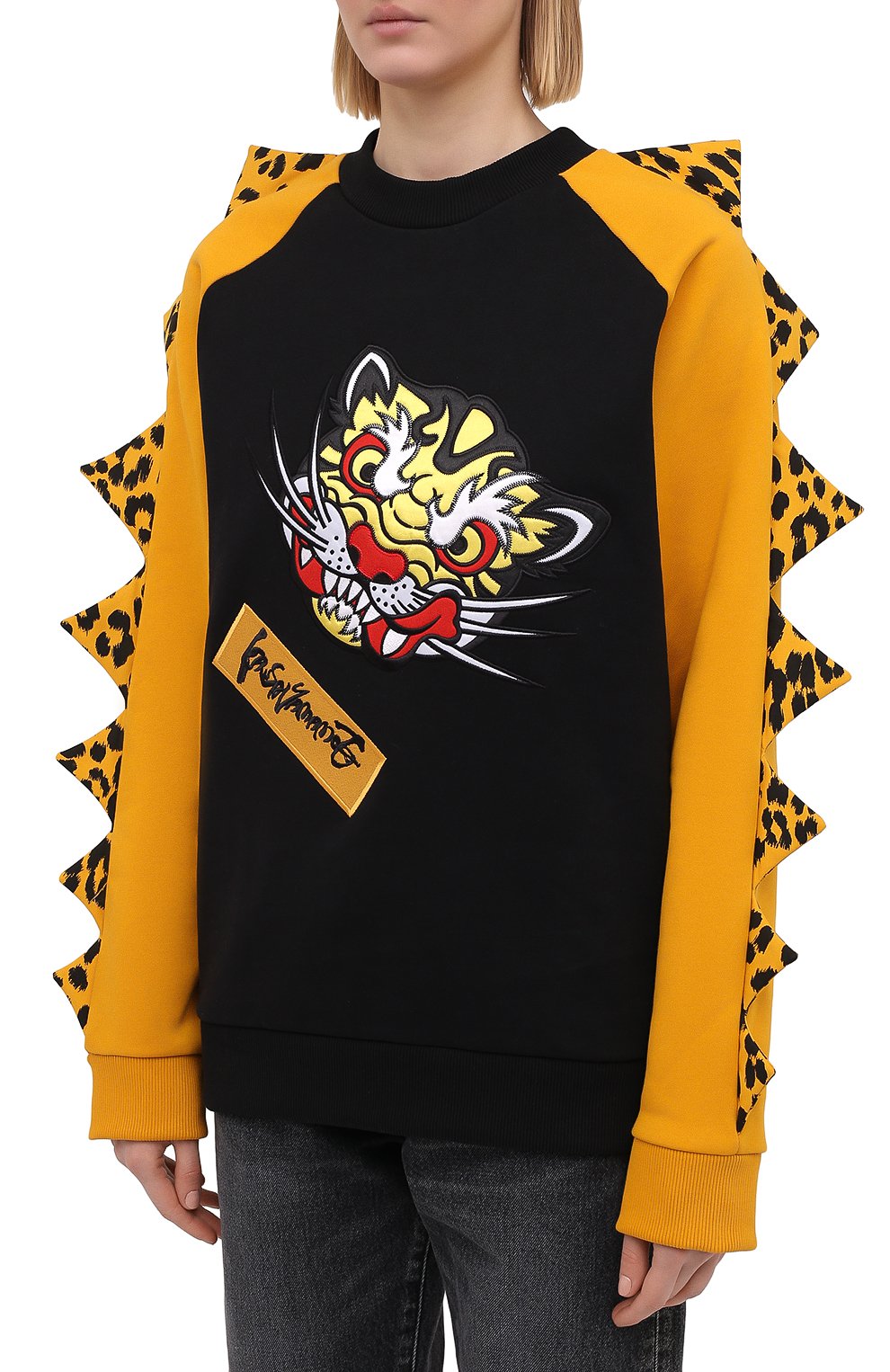 Хлопковый свитшот KENZO, арт. FB55SW3624MH, фото 3