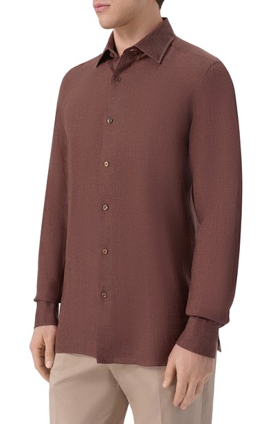 Льняная рубашка GIAMPAOLO, арт. 608/TS44322, фото 3