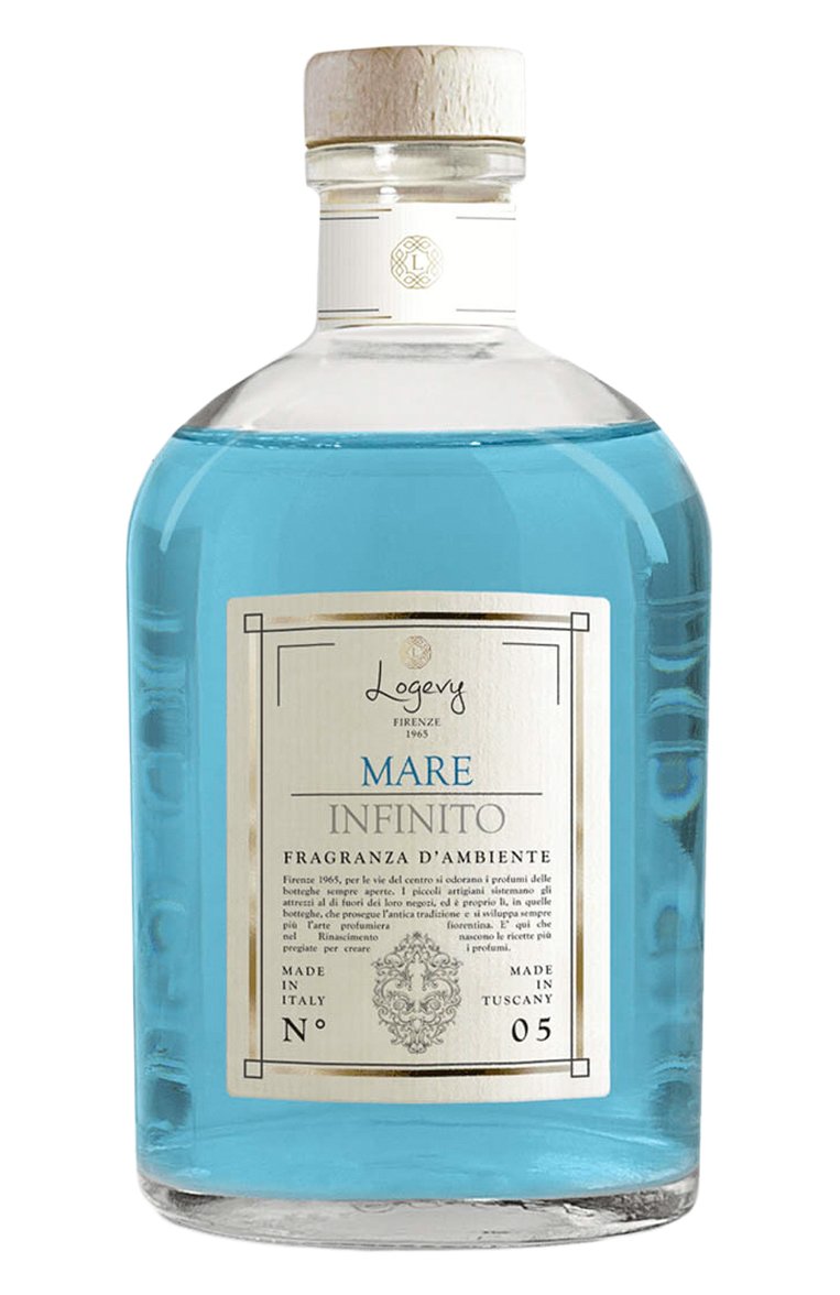 Диффузор mare infinito / "бесконечное море" (ваза 3000ml + рефил 6x500ml) LOGEVY FIRENZE 1965 бесцветного цвета, арт. 8050519370042 | Фото 1 (Региональные ограничения белый список (Axapta Mercury): Не проставлено; Нос: Не проставлено; Ограничения доставки: flammable)