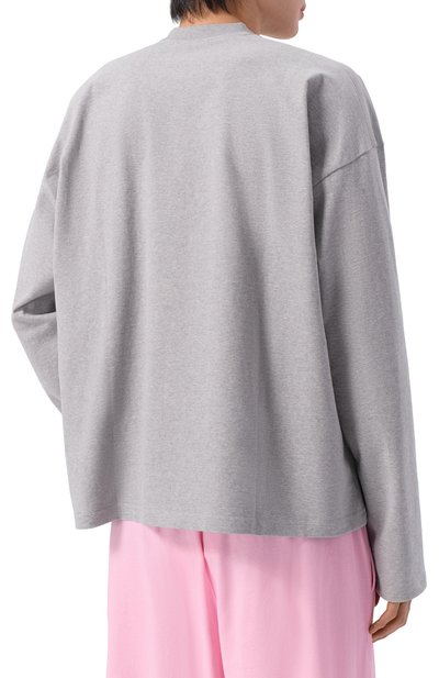 Хлопковый лонгслив PLANTA ROSA, арт. PR/L02.1/BEVERLY-MOMENTUM/300VELVET, фото 4