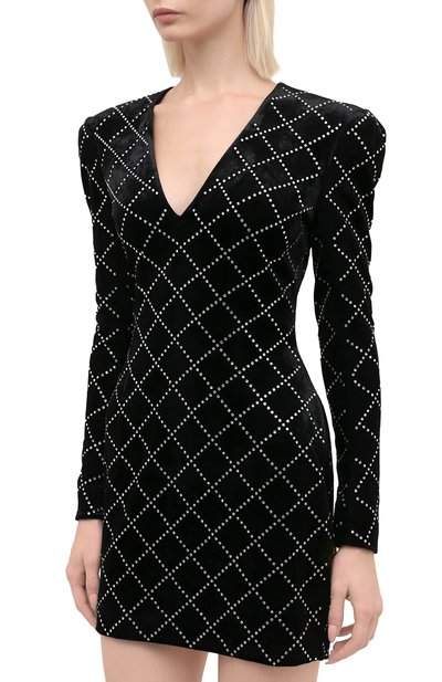 Платье из вискозы BALMAIN, арт. UF16297/J063, фото 3