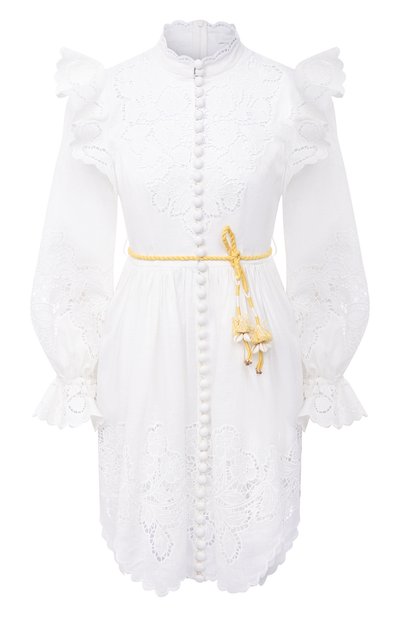 Женское льняное платье ZIMMERMANN, арт. 8192DCAR