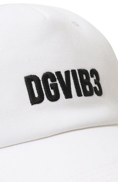 Мужская хлопковая бейсболка dgvib3 DOLCE & GABBANA белого цвета, арт. GH873Z/GH197 | Фото 4 (Материал: Текстиль, Хлопок; Материал сплава: Проставлено; Нос: Не проставлено)