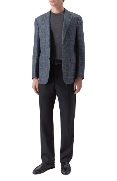 Пиджак из шерсти и шелка GIORGIO ARMANI, арт. GM000336/TE20037, фото 2